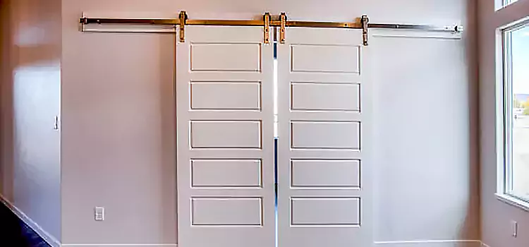 Glass Barn Door with Installation Hardware Kit Melrose